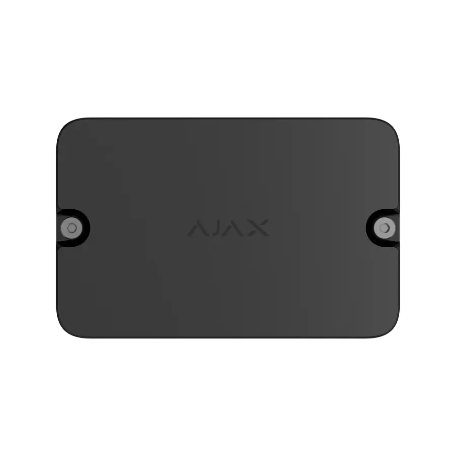 EN54 IO Module (2x2), bezdrát. modul pro integraci drátových zařízení do systému Ajax, 2 vstupy, 2 výstupy, černý